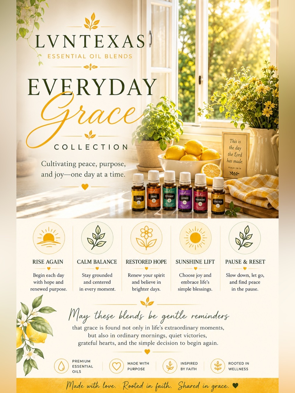 Everyday Grace Collection • One Custom Young Living Oil Roller Blend - Picture 2 of 3